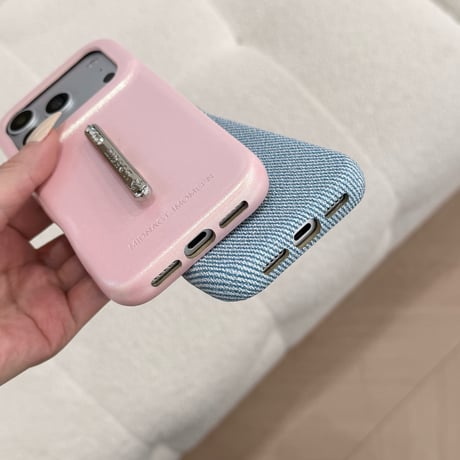ダイヤスタンド iPhone17Pro/17ケース  レザー アイフォン16/15pro/14カバー 高品質 オシャレ[M6321]
