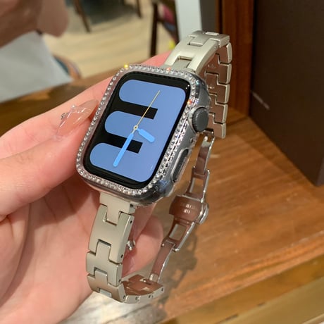 高級感 Apple watch Series10バンド おしゃれ金属 アップルウォッチバンド Ultra series8 7 6 5 4  3 2 SE SE2 高品質 セレブ愛用[M5201]