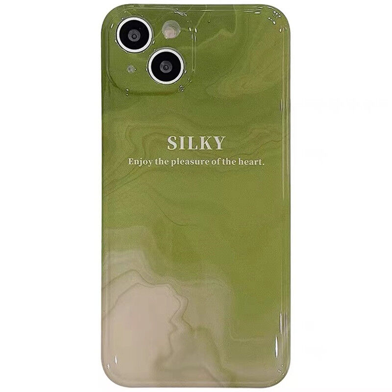 抹茶ラテグリーンiPhone13/14カバー 韓国風高級感アイフォン12 抹茶ラテグリーンiPhone13/14カバー 韓国風高級感アイフォン12