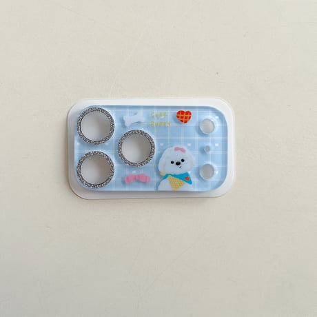 可愛い動物柄 カメラ保護カバー  iPhone17Pro iPhone17ProMax ガラスレンズフィルム  頑丈 人気 傷から保護 ギフトにおすすめ [M5931]