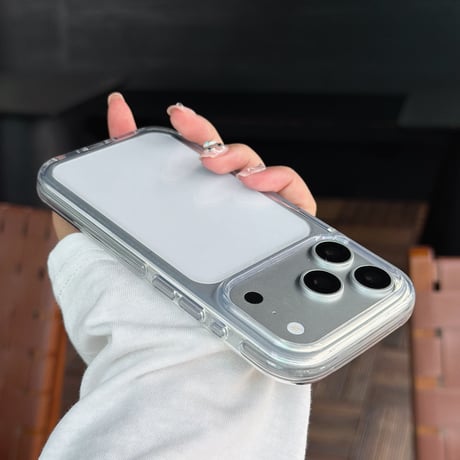 高透明耐衝撃 iPhone17Pro/17ケース 多彩フレーム シンプル風 iPhone16ProMax/15Pro/14カバー 黄ばまない[M6409]