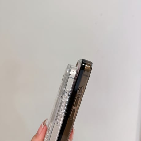 動くグリッター iPhone16pro/16ケース リボン うねうね iPhone15/14pro/13promaxカバー 女子力高い  [M5112]