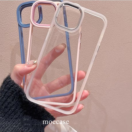 iPhone15/15Proケース クリア 高透明 黄ばまない 金属レンズ枠  頑丈 for iPhone12/13/14カバー オシャレさんにおすすめ[M3503]