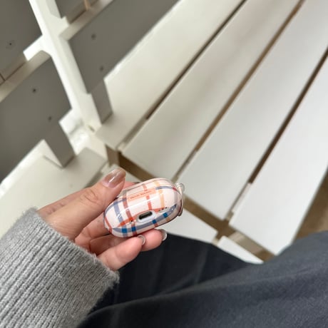 ストライプ AirPodsPro3ケース  AirPods4 可愛い犬 AirpodsPro2/3/2カバー リング付き ギフトにおすすめ[M5818]