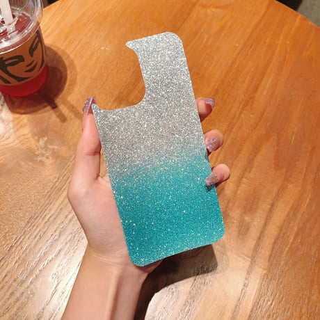 iphoneケース インナー シート  お洒落キラキラ iphone16/15/14/13/12/11ケース対応   可愛い 光る 取り付け/取り外し自由 ファッションセンスいい[M3302]