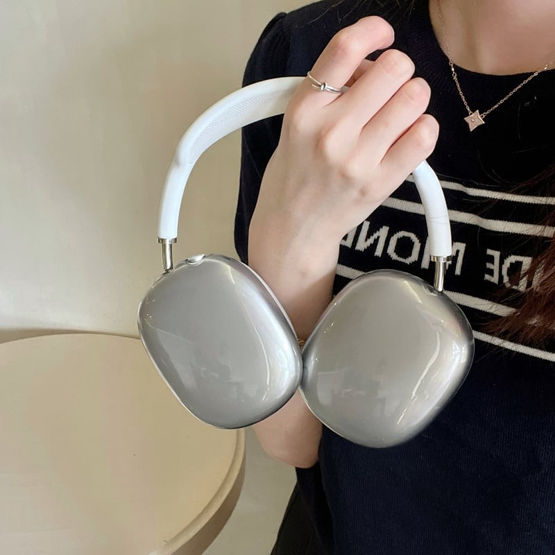 AirPodsMaxケース シンプル ツヤ感ある エアーポッズ マックス AirPodsMaxケース シンプル ツヤ感ある エアーポッズ マックス