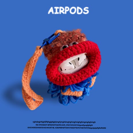 ふもふも可愛い Airpods第4世代ケース 手触りいい エアポッツプロプロ2/1ケース  超キュート  ファッションM955