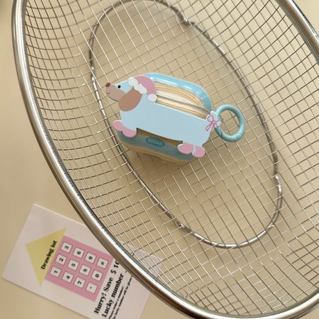 淡色系 Airpods 4ケース ボタン/犬ちゃん Airpods3/Pro2ケース airpodsproカバー 縞模様 可愛い 女子力高い [M5458]