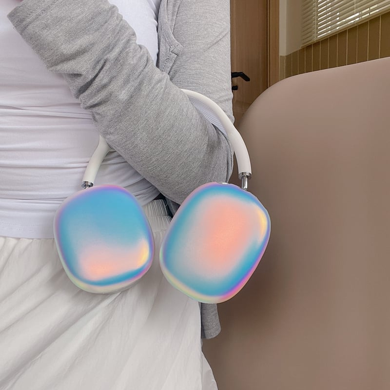 AirPods MAX エアポッズ アクセサリー ケース カバー グラデーション おしゃれ AirPodsMaxケース グラデーションカラー エアーポッズ