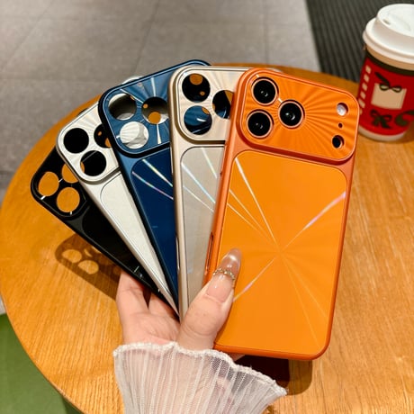 キラキラ光る iPhone17pro/17promaxケース MagSafe対応 レンズカバー iPhone16/15/14カバー 耐衝撃 頑丈[M5986]