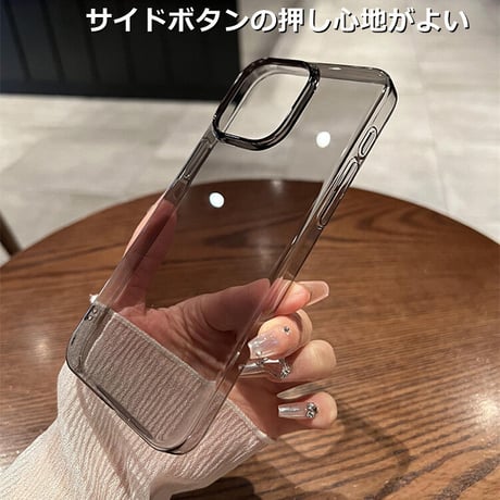 iPhone16/16proケース 薄型軽量 クリア 丈夫  iPhone15pro/14pro/13/12proケース 黄ばまない 裸族におすすめ[M3561]