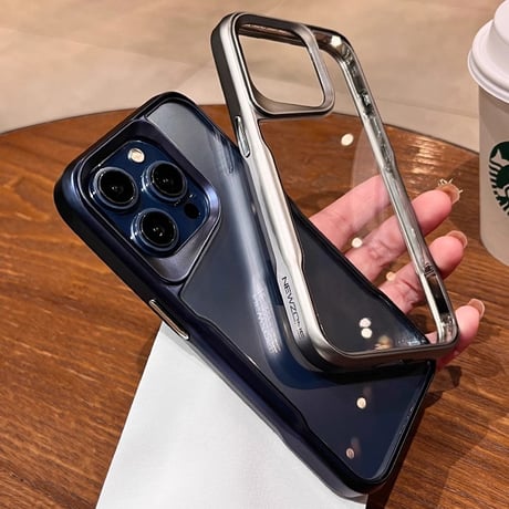 グリップ性 iPhone17Pro/17promaxケース かっこいい  iPhone17/Air/16Proカバー 耐衝撃 落下防止 高級感  [M3964]