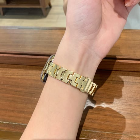 高級感 Apple watch Series10バンド おしゃれ金属 アップルウォッチバンド Ultra series8 7 6 5 4  3 2 SE SE2 高品質 セレブ愛用[M5201]