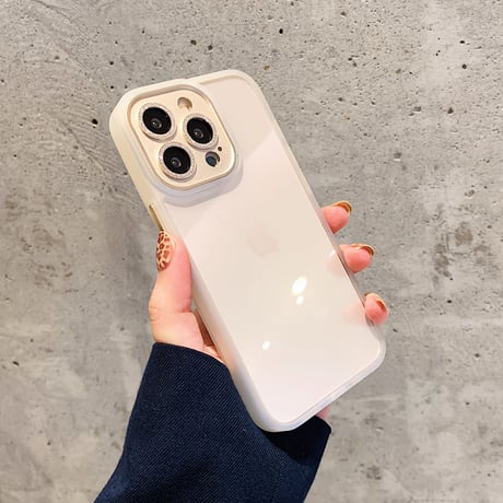 耐衝撃 iphone13/12promaxカバー  キラキラカメラレンズフィルム付 iphone11ケース  高透明感 頑丈耐久性 使用簡単[M1749]