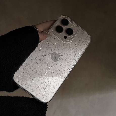 キラキラグリッター iPhone16/16proケース 定番 iPhone14/13pro/12カバー 大人可愛い 軽量人気[M5247]