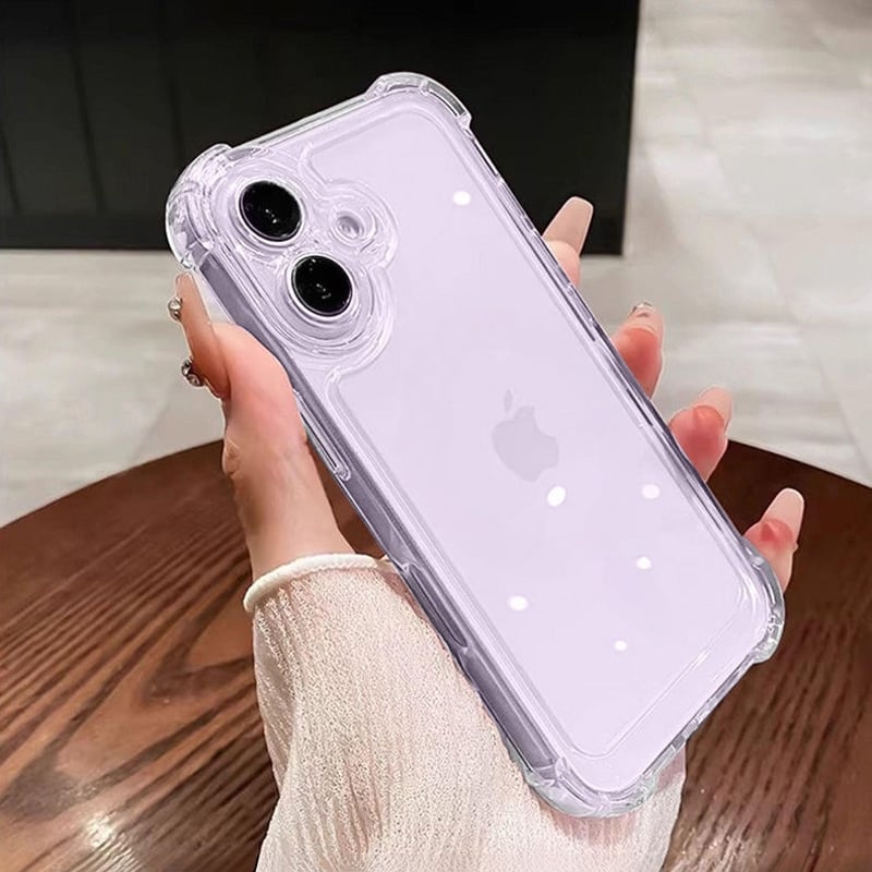 ラベンダー/ミストブルー/セージ iPhone17ケース 四隅耐衝撃