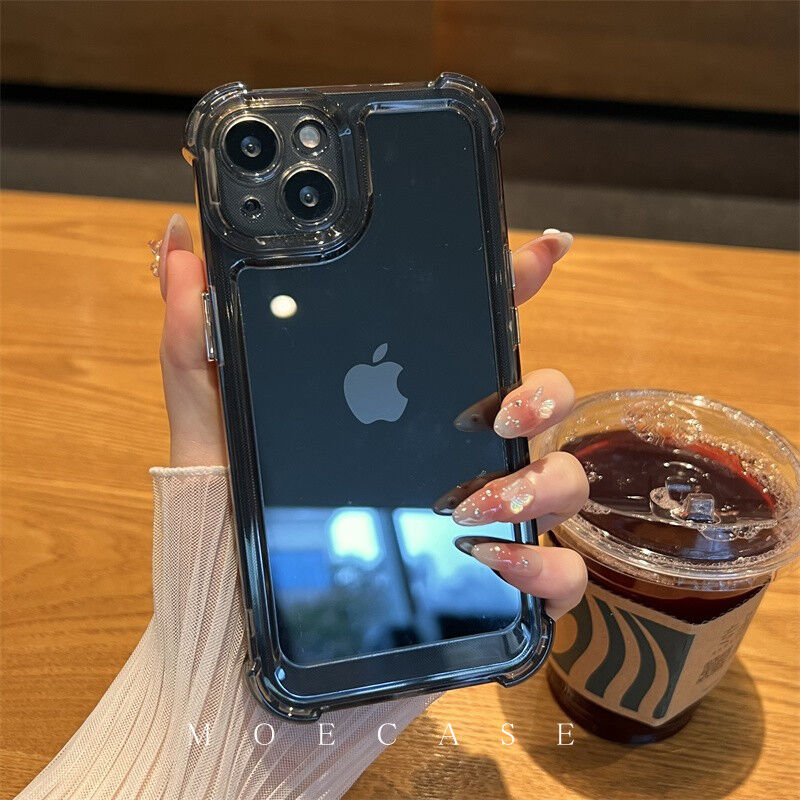 黄ばまない iPhone15/14proケース 耐衝撃加工 アイフォン13/12/11