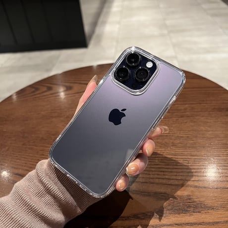 黄ばまない iPhone14/15proケース 高透明クリア iPhone13/12/11proカバー 軽い 使いやすい 定番 ハードケース [M3238]