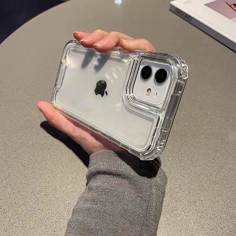 【iPhone16Pro対応】耐衝撃最強 iphone15Plus/14promaxケース  頑丈 アイオン13/12proカバー 高透明感 黄ばまない 耐久性あり [M2229]