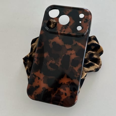 琥珀柄 iPhone17Pro/17ケース べっ甲柄 iPhone17Promax/17Airカバー カメラ保護  おしゃれ トレンド[M5702]