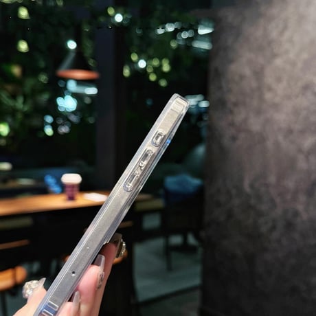 iPhone16eケース キラキラハート柄 iPhone16/15pro/14/13promaxケース 綺麗 黄ばまない 人気 [M5128]
