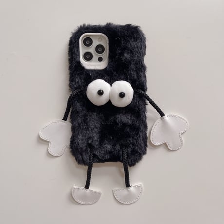 お揃いモンスター iphone14/13promaxケース  面白い 柔らか iphone12/11カバー  秋冬人気アイテム キュート おすすめ[M2253]