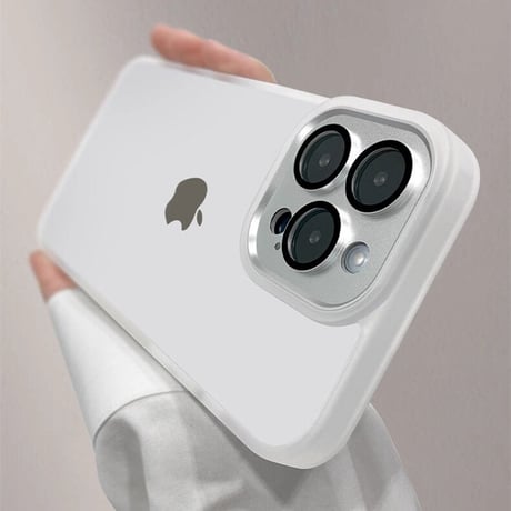 カメラ保護iPhone15Pro/15Promaxケース 頑丈 耐衝撃 iPhone14/13/12proカバー シンプル風 クリアケース 黄ばまない お揃いペア[M3623]