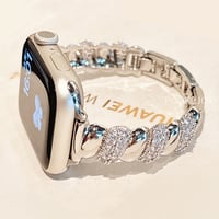 高級感 AppleWatchバンド 高品質 ダイヤデコ アップルウォッチ10/9 ベルト Ultra3/2/1 Series 10/9/8 SE3/2/1 お洒落 人気アイテム[M5499]