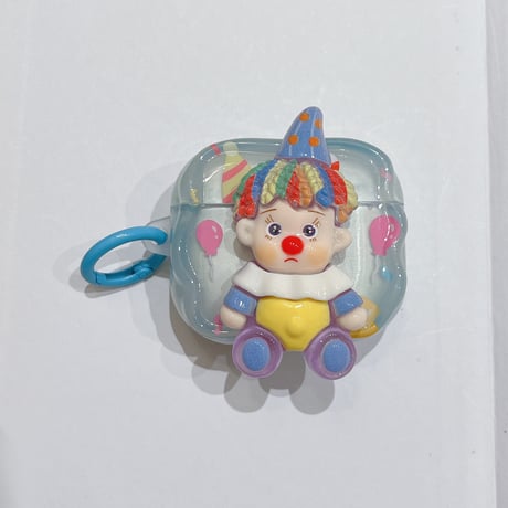 ジョーカー AirPodsPro2/Airpods3ケース お揃い airpods3/2ケース リング付き 可愛い 面白い 丈夫[M4368]