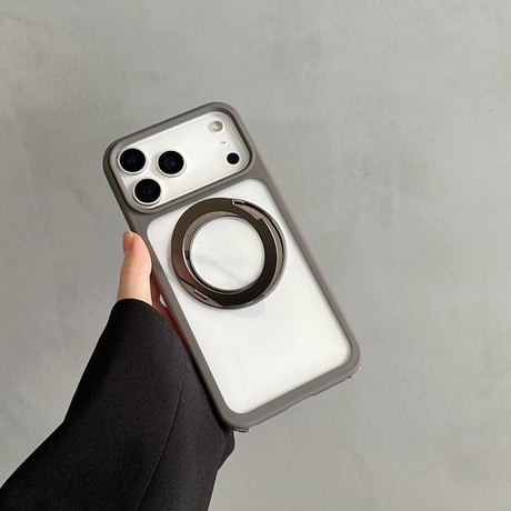 多機能高品質 iPhone17Pro/17ProMaxケース ショルダーストラップ付 MagSafeリングスタンド  iPhone17ケース 耐衝撃 高級感 [M5780]
