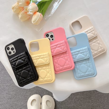 カード収納 レザー iphone14/13promaxケース シンプル風 アイフォン12/11promaxカバー 便利 スタンド機能あり [M2183]