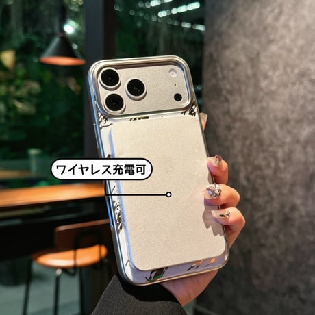 大理石調 iPhone17Pro/17promaxケース ワイヤレス充電可 メッキ iPhone16Pro/16promaxケース 頑丈 カッコイイ [M6310]