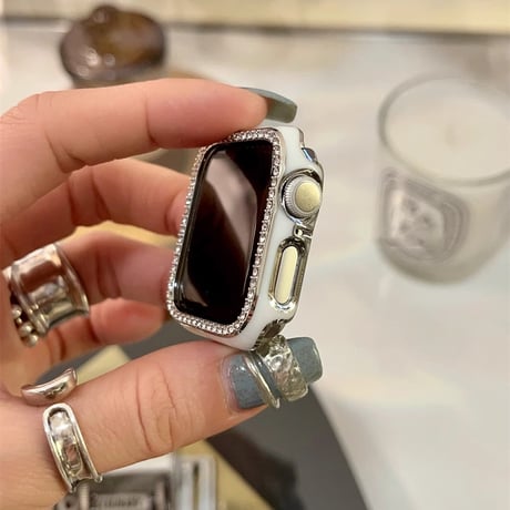 アップルウォッチ ケース ダイヤデコ AppleWatch保護カバー Ultra2/1/SE(第2/1世代)/Series9/8/7/6/5/4/3/2/1 おしゃれ[M4642]