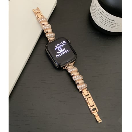 高級感 AppleWatchバンド 高品質 ダイヤデコ アップルウォッチ10/9 ベルト Ultra3/2/1 Series 10/9/8 SE3/2/1 お洒落 人気アイテム[M5499]