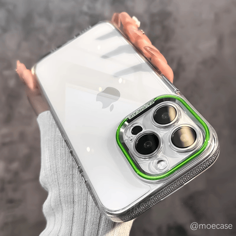 高透明 iPhone15/15proケース 滑り止め 丈夫iphone14Pro/13promaxケース 黄ばまない 画質に影響しないレンズフィルム付[M3738]