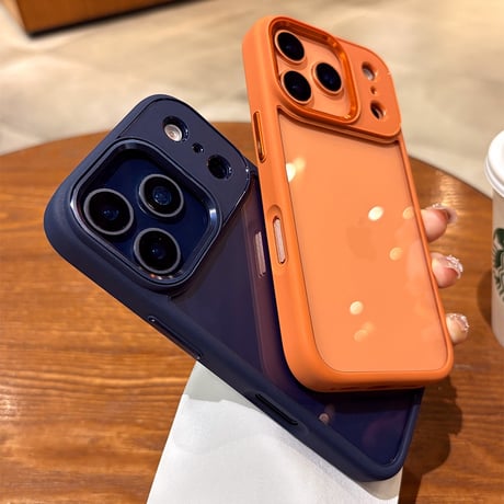 高品質 シンプル iPhone17ProMax/17Proケース 耐衝撃 金属カメラ枠 iPhone17/Airカバー 装着しやすい 黄ばまない [M5727]