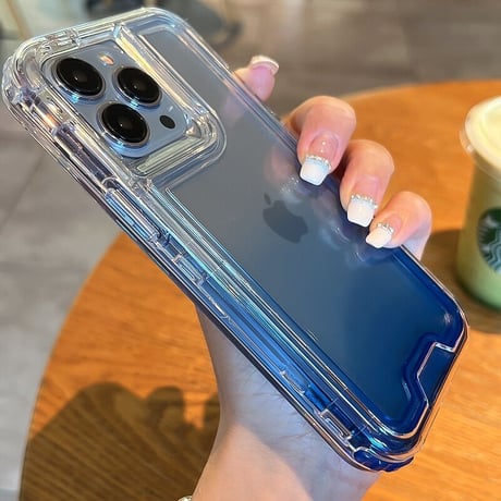 iphone16/15promaxケース 耐衝撃 最強 iphone14/15Pro/13mini/12/11カバー 高透明感 頑丈 三重構造 黄ばまない ハードケース[M2222]