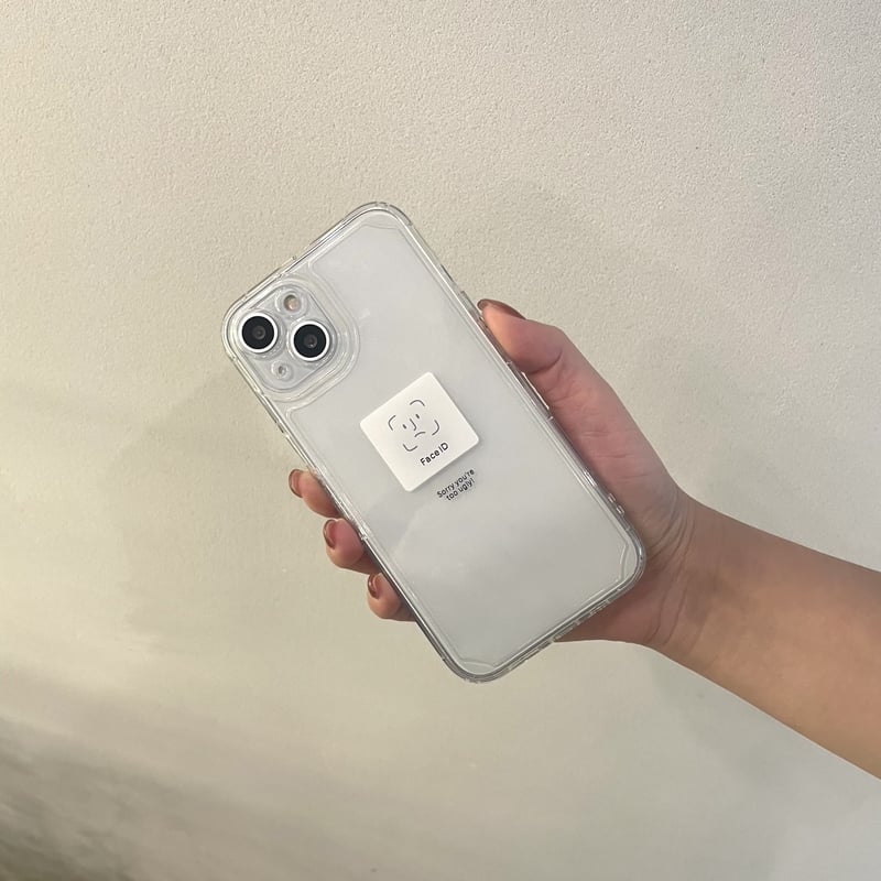 Face ID 顔認証されないiphone13/13promaxケース 高透明クリア Face ID 顔認証されないiphone13/13promaxケース 高透明クリア