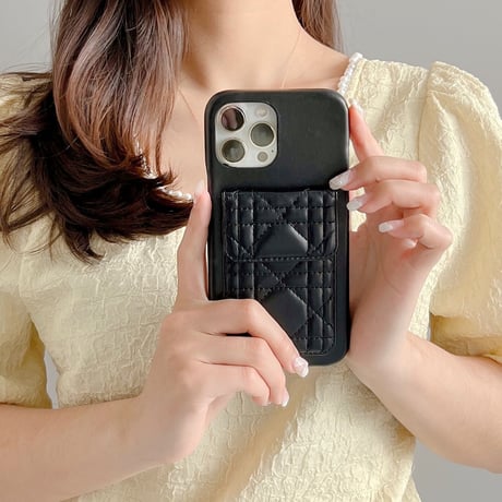 カード収納 レザー iphone14/13promaxケース シンプル風 アイフォン12/11promaxカバー 便利 スタンド機能あり [M2183]