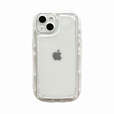 耐衝撃 透明iPhone14/15ケース クリアアイフォン13/12proカバー 全面保護 使いやすい 落下防止枠 トレンド [M2778]