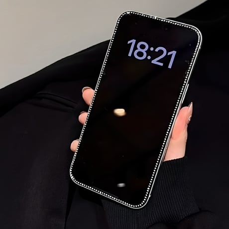 スマホ強化ガラスフィルム ダイヤライン iPhone17 17Pro Air 17ProMax 画面保護 キラキラ感 保護フィルム 耐久性 丈夫 使いやすい [M6065]