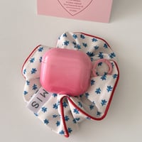 グラデーションピンク Airpods 4ケース 艶感 Airpods3/Pro2ケース airpodspro2カバー  女子力UP リング付 大人可愛い[M5222]