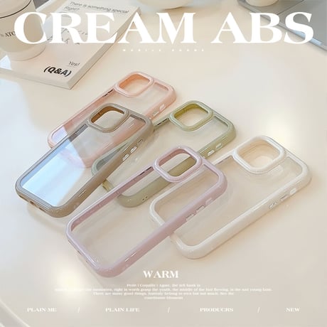淡色クリア iPhone15/15plus/15proケース くすみカラー iPhone14/13/12proカバー お揃い 頑丈[M3529]