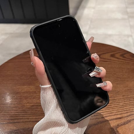 耐衝撃 iPhone15Pro/15ProMaxケース 指紋防止 滑り止め加工 iPhone14/13/12proカバー カッコイイ[M3530]