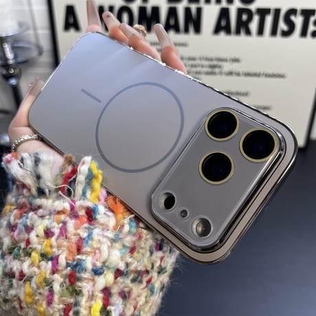 iPhone17ProMaxケース レンズカバー付 iPhone17Pro/17Air/17ケース MagSafe充電 耐衝撃  飽きないデザイン[M5642]