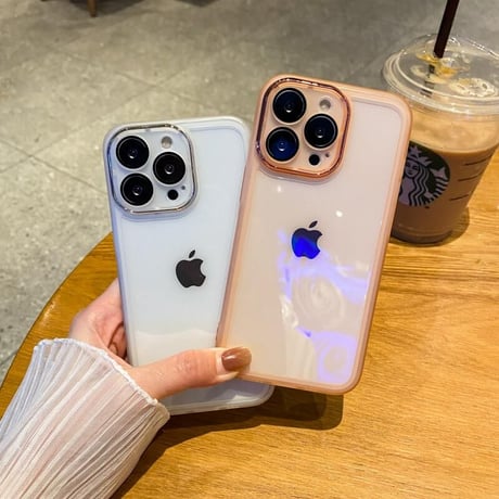 シンプル系 iphone14/14promaxケース  金属カメラレンズ枠 iphone12pro/11カバー  高品質  マット 頑丈[M1814]