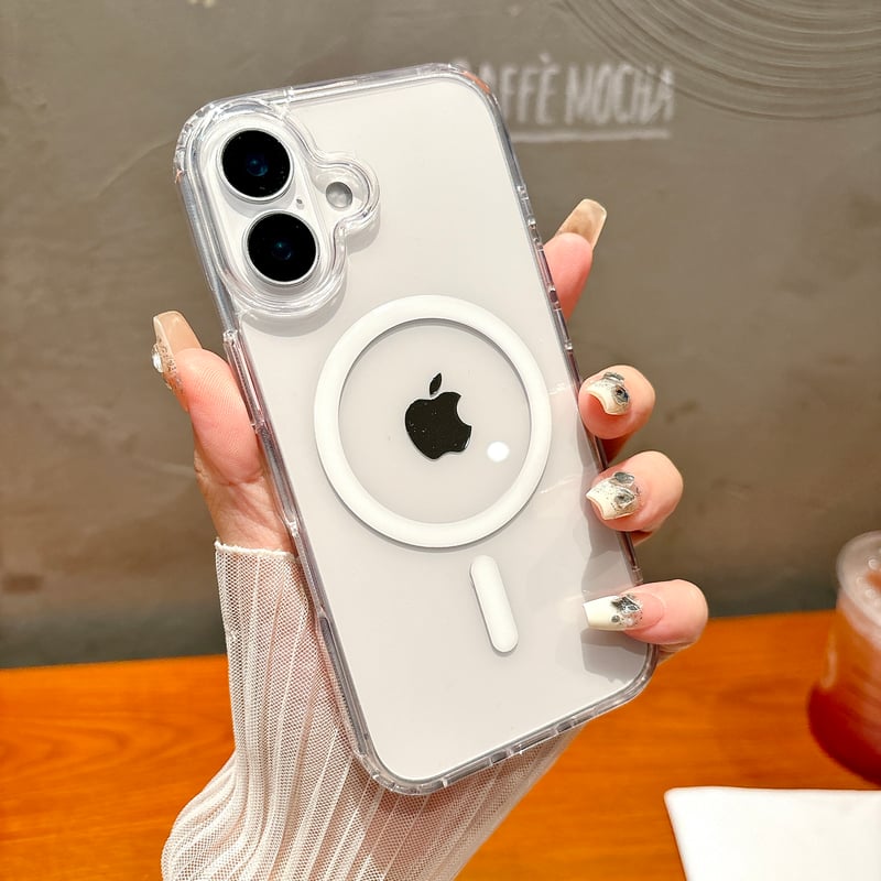 suti MagSafe クリアケース iPhone 16 Pro MagSafe iPhone16/16Plusケース 透明 黄ばまない iPhone15Pro