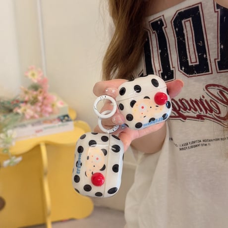 象 Airpods Pro3ケース 可愛すぎる Airpods 4/3カバーケース AirpodsPro2/1 かわいい ギフトにおすすめ [M6402]