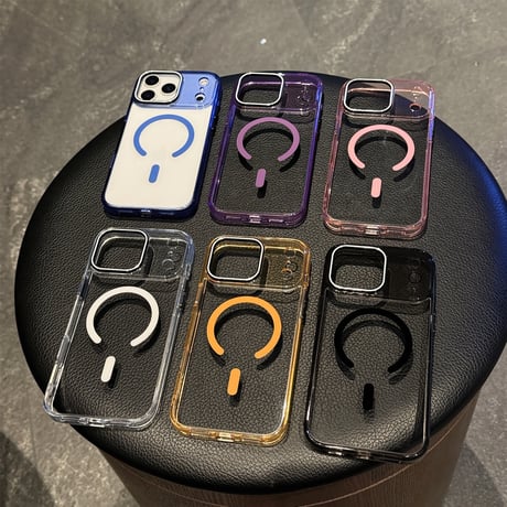 iPhone17Pro/17ケース カメラコントロールカバー付 iPhone17Air 17Promaxケース MagSafe対応 高透明黄ばまない[M5658]