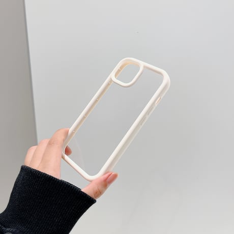 シンプル  iPhone15/15Proケース 頑丈耐衝撃 iPhone14/13/12proケース 黄ばまない 耐久性あり[M3900]